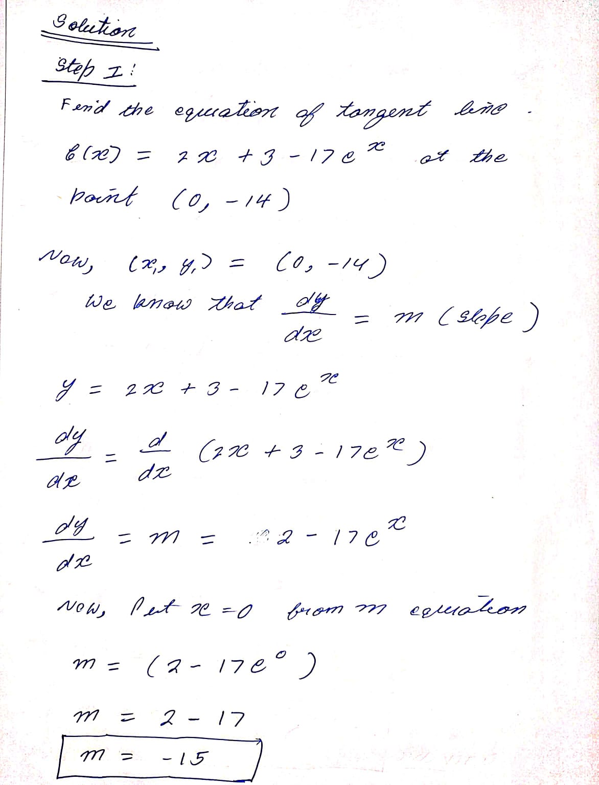 Calculus homework question answer, step 1, image 1